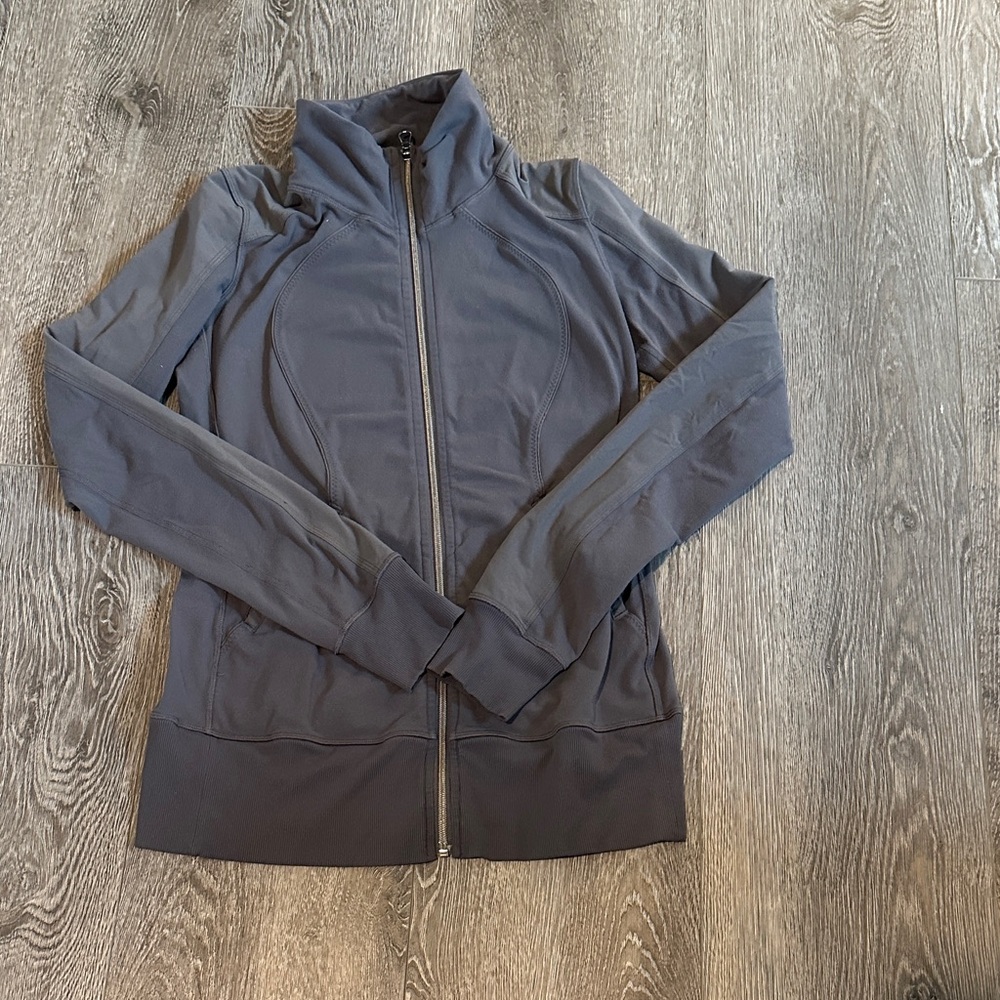 lululemon athletica Women's Dark Gray Bomber Jacket